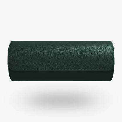 Uhrenrolle ATELIER Oxford für 3 Uhren aus dunkelgrünem Leder