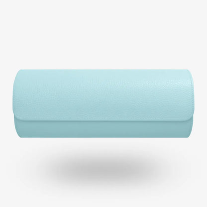 Uhrenrolle ATELIER Miami für 3 Uhren aus hellblauem Leder