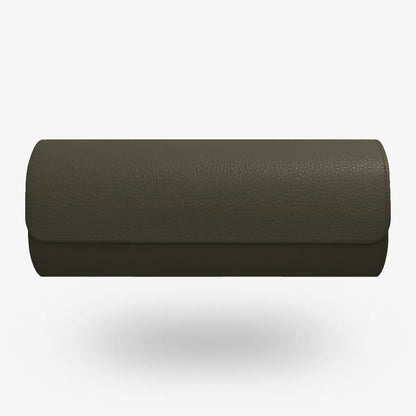 Uhrenrolle ATELIER Kalamata für 3 Uhren aus olivgrünem Leder