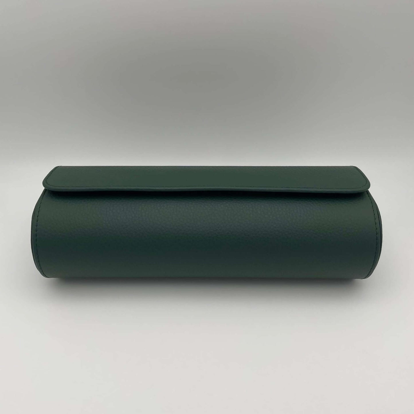 Uhrenrolle OXFORD - Leder Grün, Ansicht vorne, geschlossen - uhrenrolle